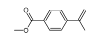 4-(1-methylethenyl)benzoic acid methyl ester Structure