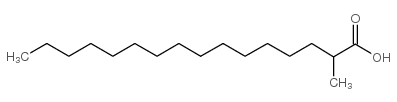 2-甲基十六烷酸结构式