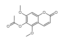 acetyl fraxinol结构式