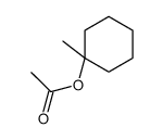 (1-methylcyclohexyl) acetate结构式