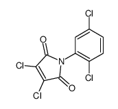 3,4-dichloro-1-(2,5-dichlorophenyl)pyrrole-2,5-dione Structure