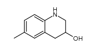 6-methyl-1,2,3,4-tetrahydro-quinolin-3-ol结构式