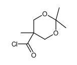 1,3-Dioxane-5-carbonylchloride,2,2,5-trimethyl-(9CI) Structure