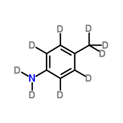 4-(2H3)Methyl(2H6)aniline Structure