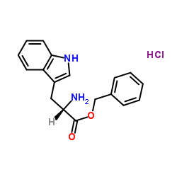 L-色氨酸苄酯盐酸盐结构式