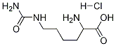 DL-Lysine, N6-(aMinocarbonyl)-, Monohydrochloride structure