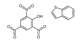 1-benzothiophene,2,4,6-trinitrophenol结构式