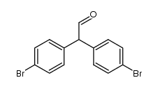 2,2-bis(p-bromophenyl)acetaldehyde结构式