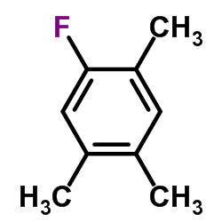 1-Fluoro-2,4,5-trimethylbenzene Structure