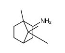 1,7,7-三甲基双环[2.2.1]-2-庚胺结构式