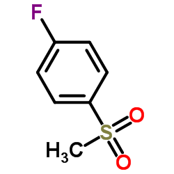 4-Fluorophenyl methyl sulfone Structure