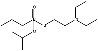 Phosphonothioic acid, propyl-, S-[2-(diethylamino)ethyl] O-(1-methylethyl) ester (9CI)结构式