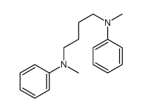 N,N'-dimethyl-N,N'-diphenylbutane-1,4-diamine结构式