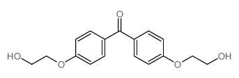 Methanone,bis[4-(2-hydroxyethoxy)phenyl]-结构式