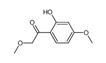 2'-hydroxy-2,4'-dimethoxyacetophenone Structure