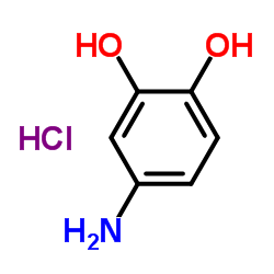 Pyrocatechol, 4-amino-, hydrochloride structure