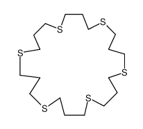 1,5,9,13,17,21-hexathiacyclotetracosane Structure