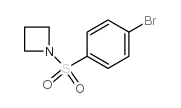 1-(4-溴苯基磺酰)吖丁啶结构式