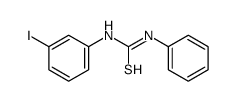 1-(3-iodophenyl)-3-phenylthiourea Structure