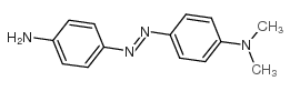 4-氨基-4'-二甲基氨基偶氮苯结构式
