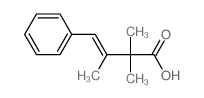 3-Butenoic acid,2,2,3-trimethyl-4-phenyl-结构式