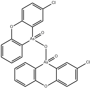 10,10'-Oxybis(2-chloro-10H-phenoxarsine 10-oxide) Structure