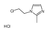 1-(2-chloroethyl)-2-methylimidazole,hydrochloride结构式