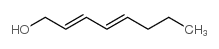 2,4-辛二烯-1-醇结构式