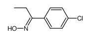 4'-Chloropropiophenone oxime structure
