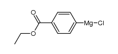 4-(ethoxycarbonyl)phenylmagnesium chloride结构式