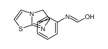 N-[3-(5,6-dihydroimidazo[2,1-b][1,3]thiazol-6-yl)phenyl]formamide Structure