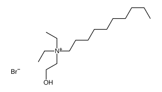 decyl-diethyl-(2-hydroxyethyl)azanium,bromide Structure