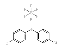bis(4-chlorophenyl)iodanium,hexafluorophosphate Structure