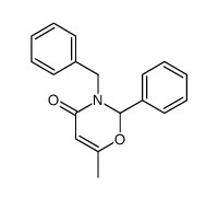 3-benzyl-6-methyl-2-phenyl-2H-1,3-oxazin-4-one结构式