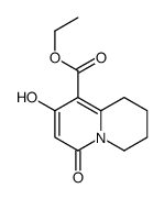 ethyl 2-hydroxy-4-oxo-6,7,8,9-tetrahydroquinolizine-1-carboxylate Structure