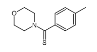 (4-methylphenyl)-morpholin-4-ylmethanethione Structure