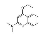 4-ethoxy-N,N-dimethylquinolin-2-amine Structure