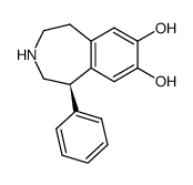 R(+)-SKF-38393 HYDROCHLORIDE结构式