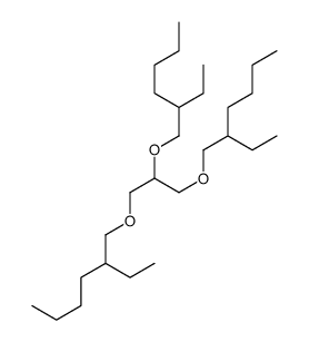 3-[2,3-bis(2-ethylhexoxy)propoxymethyl]heptane Structure
