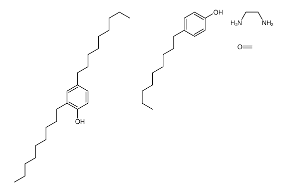 2,4-di(nonyl)phenol,ethane-1,2-diamine,formaldehyde,4-nonylphenol Structure