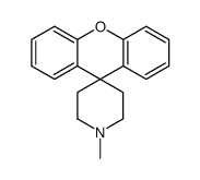 1-Methylspiro[piperidine-4,9'-[9H]xanthene] Structure