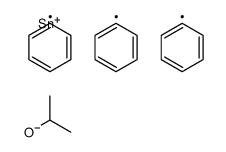 triphenyl(propan-2-yloxy)stannane结构式