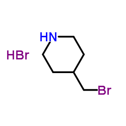 4-溴甲基哌啶氢溴酸盐结构式