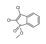 2,3-dichloro-1-methoxyphosphindole 1-oxide结构式