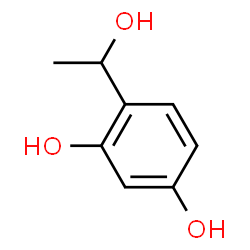 1,3-Benzenediol, 4-[(1S)-1-hydroxyethyl]- (9CI)结构式
