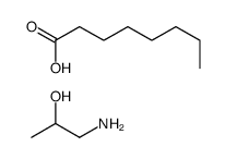 octanoic acid, compound with 1-aminopropan-2-ol (1:1) picture
