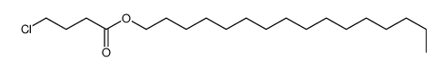 hexadecyl 4-chlorobutyrate结构式