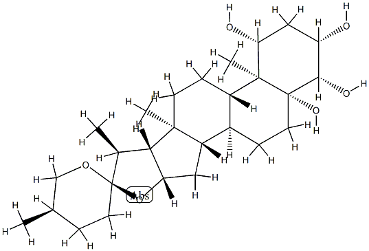 (25R)-5β-Spirostane-1β,3β,4β,5-tetrol picture