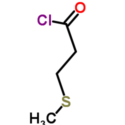 3-(甲硫基)丙酰氯结构式