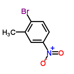1-Bromo-2-methyl-4-nitrobenzene structure
